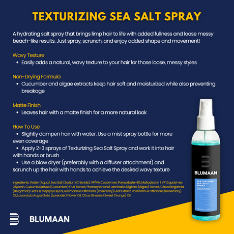 Blumaan Texturizing Sea Salt Spray - ORIGINALFOOK