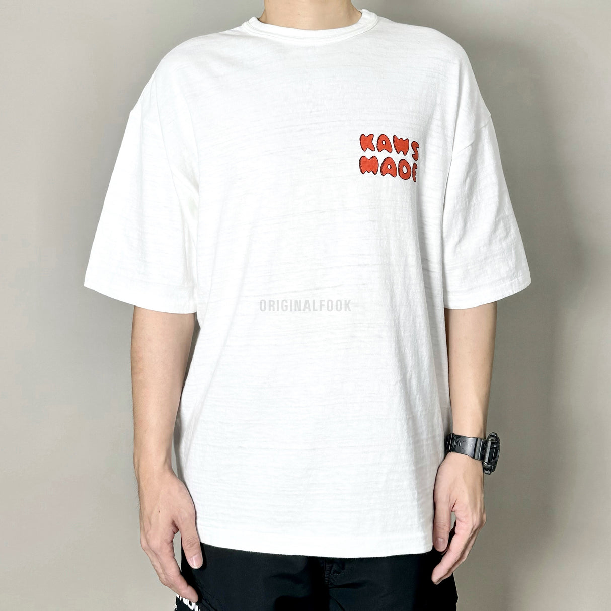 Human Made X KAWS Tee #3 White HUMAN MADE HUMAN MADE - originalfook singapore