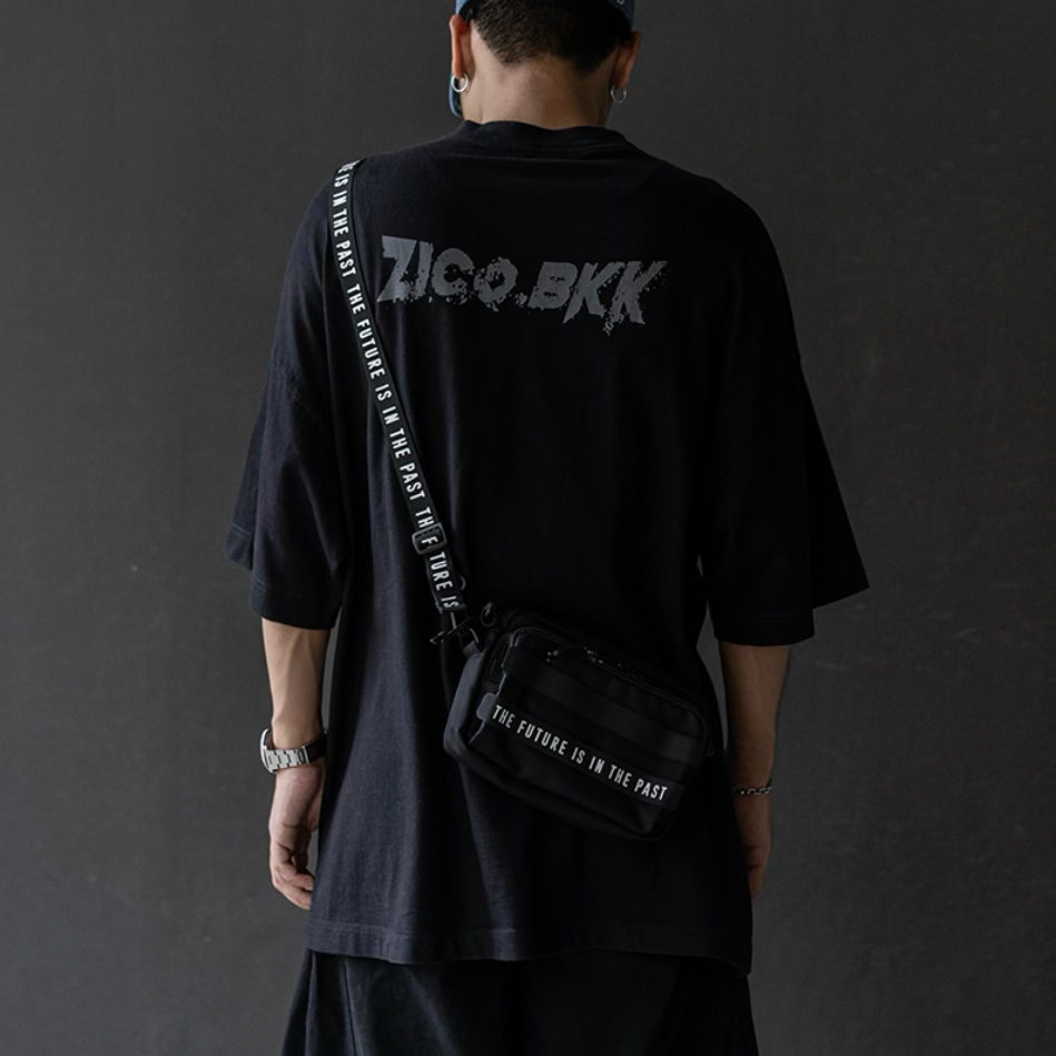 Human Made Military Sling Bag Black