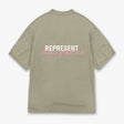 Represent Patron Of The Club Tee Khaki REPRESENT REPRESENT - originalfook singapore