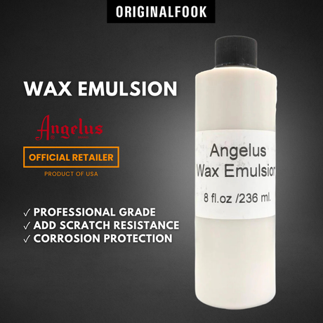 Angelus Wax Emulsion Liquid Wax 8oz ANGELUS ANGELUS - originalfook singapore