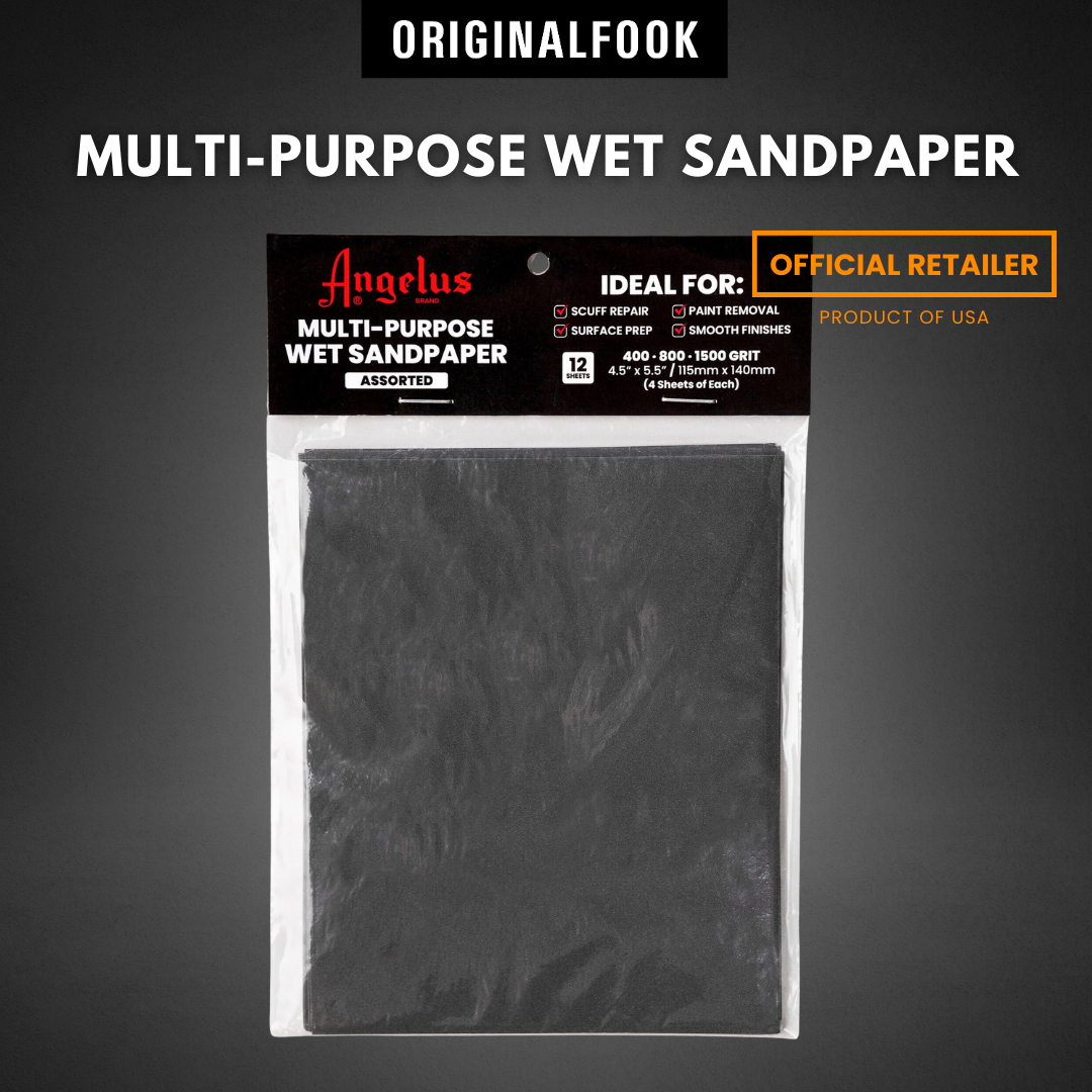 Angelus Multi Purpose Wet Sandpaper (Pack of 5) ANGELUS ANGELUS - originalfook singapore