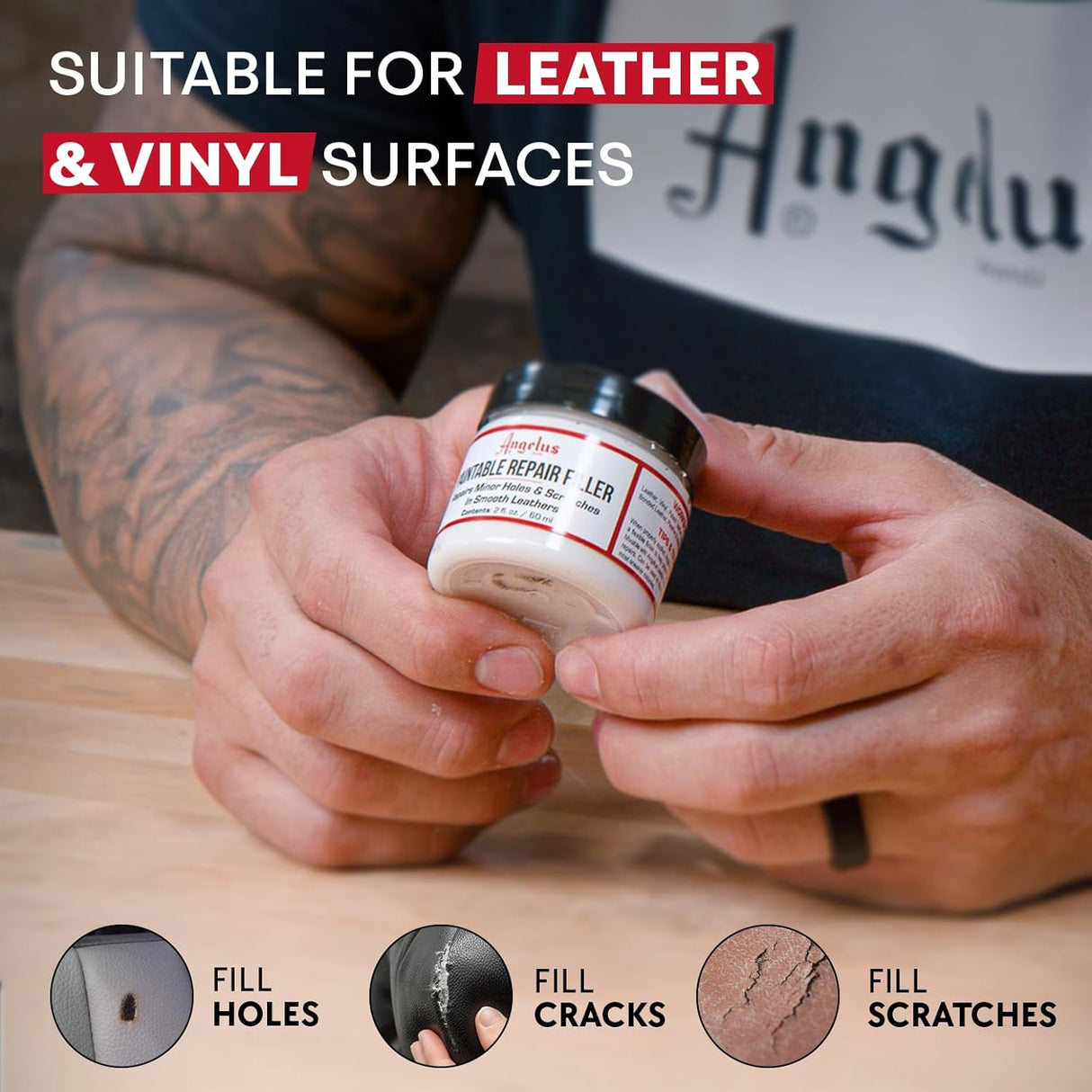 Angelus Paintable Repair Filler ANGELUS ANGELUS - originalfook singapore