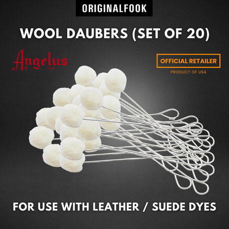 Angelus Wool Daubers (Set of 20) ANGELUS ANGELUS - originalfook singapore
