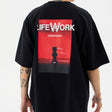 LifeWork Mascot Artwork Tee Black LIFEWORK LIFEWORK - originalfook singapore