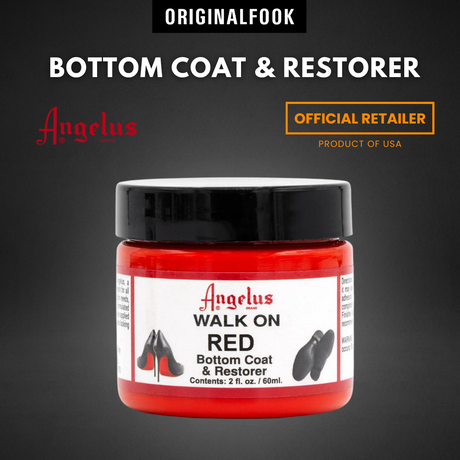 Angelus Walk On Red / Black Bottom Coat & Restorer ANGELUS ANGELUS - originalfook singapore
