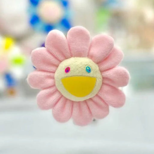 Takashi Murakami Kaikai Kiki Flower Plush Badge/Keychain/Pin Light Pink TAKASHI MURAKAMI TAKASHI MURAKAMI - originalfook singapore