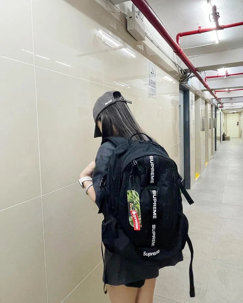 Supreme Box Logo Black Backpack - ORIGINALFOOK