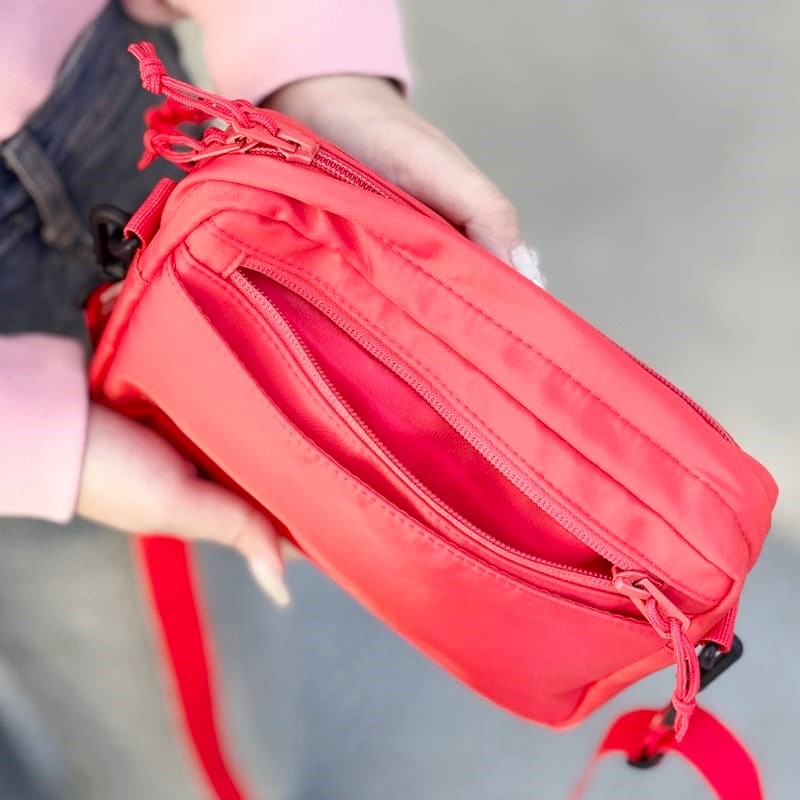 Human Made Military Sling Bag Red - ORIGINALFOOK