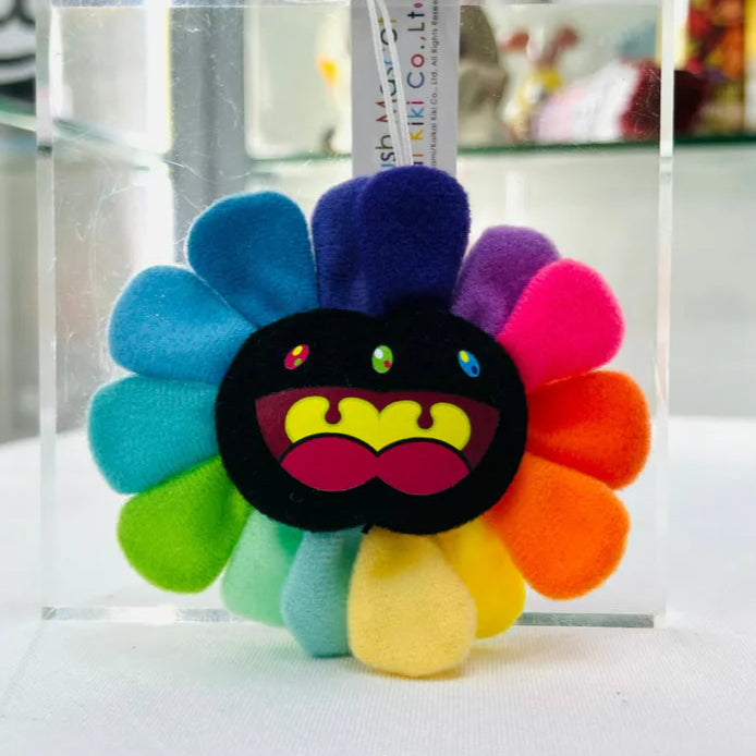 Takashi Murakami Kaikai Kiki Mononoke Flower Plush Keychain TAKASHI MURAKAMI TAKASHI MURAKAMI - originalfook singapore