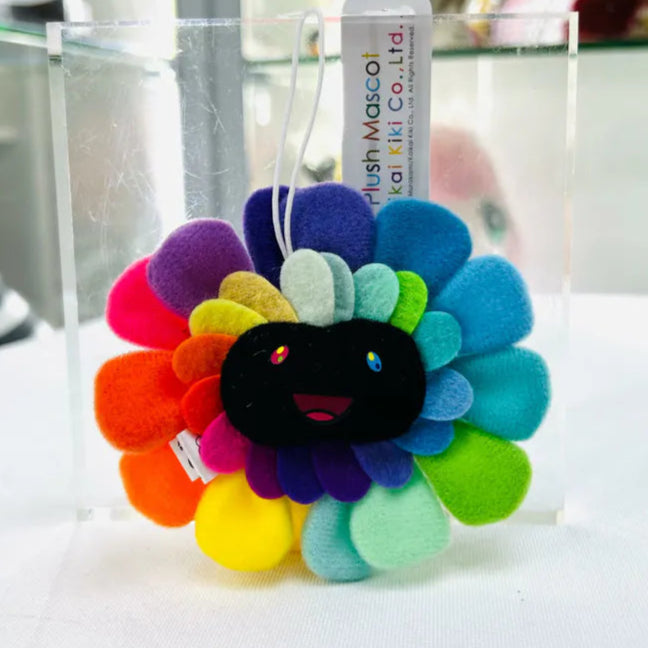 Takashi Murakami Kaikai Kiki Mononoke Flower Plush Keychain TAKASHI MURAKAMI TAKASHI MURAKAMI - originalfook singapore