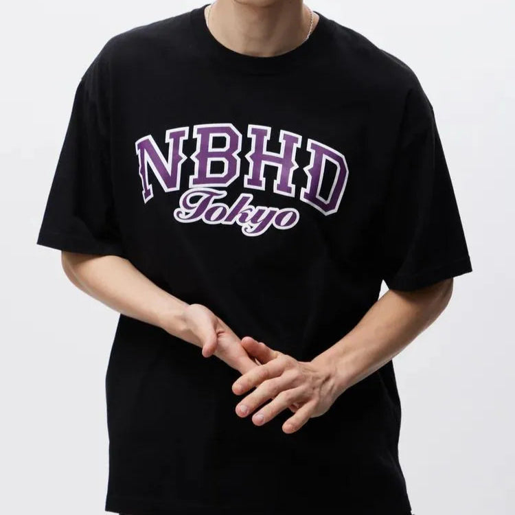 Neighborhood NH-11 Tee Black NEIGHBORHOOD NEIGHBORHOOD - originalfook singapore