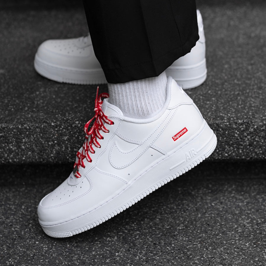 Supreme X Nike Air Force 1 Low White - ORIGINALFOOK