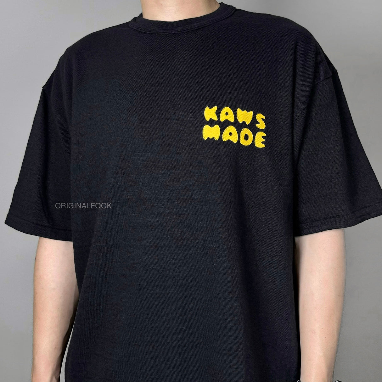 Human Made X KAWS Tee #3 Black HUMAN MADE HUMAN MADE - originalfook singapore