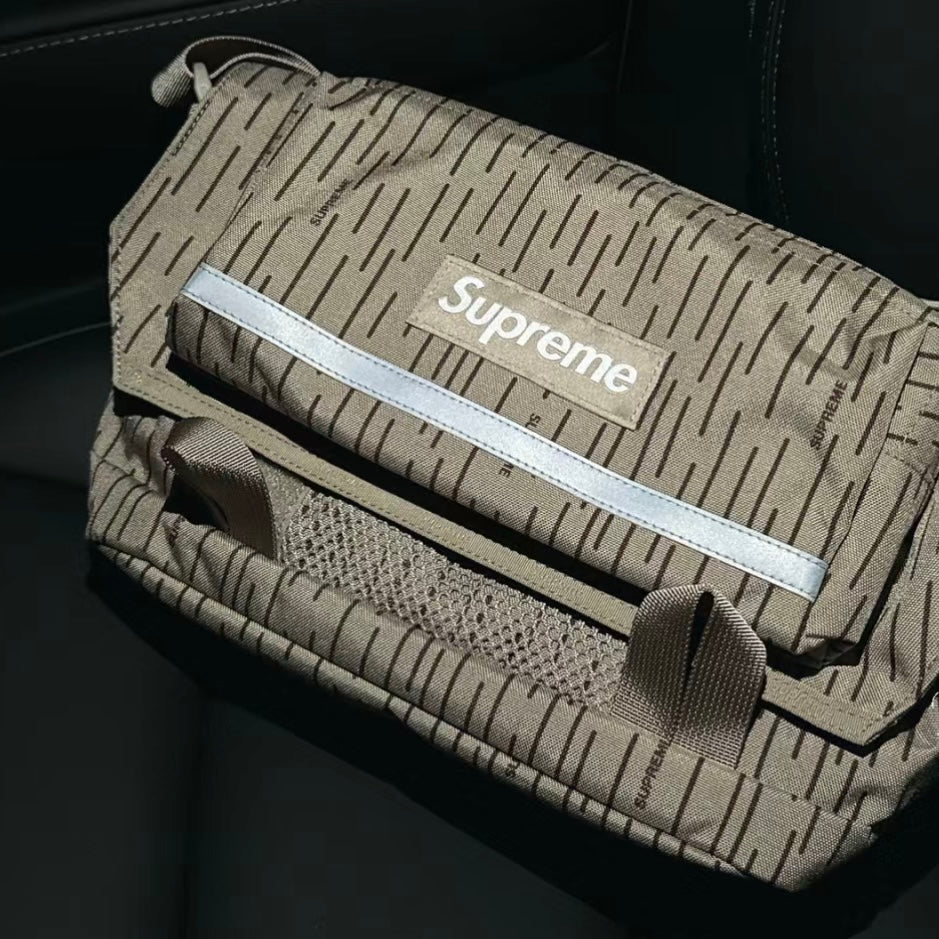 Supreme Reflective Waist Bag Tan SUPREME SUPREME - originalfook singapore