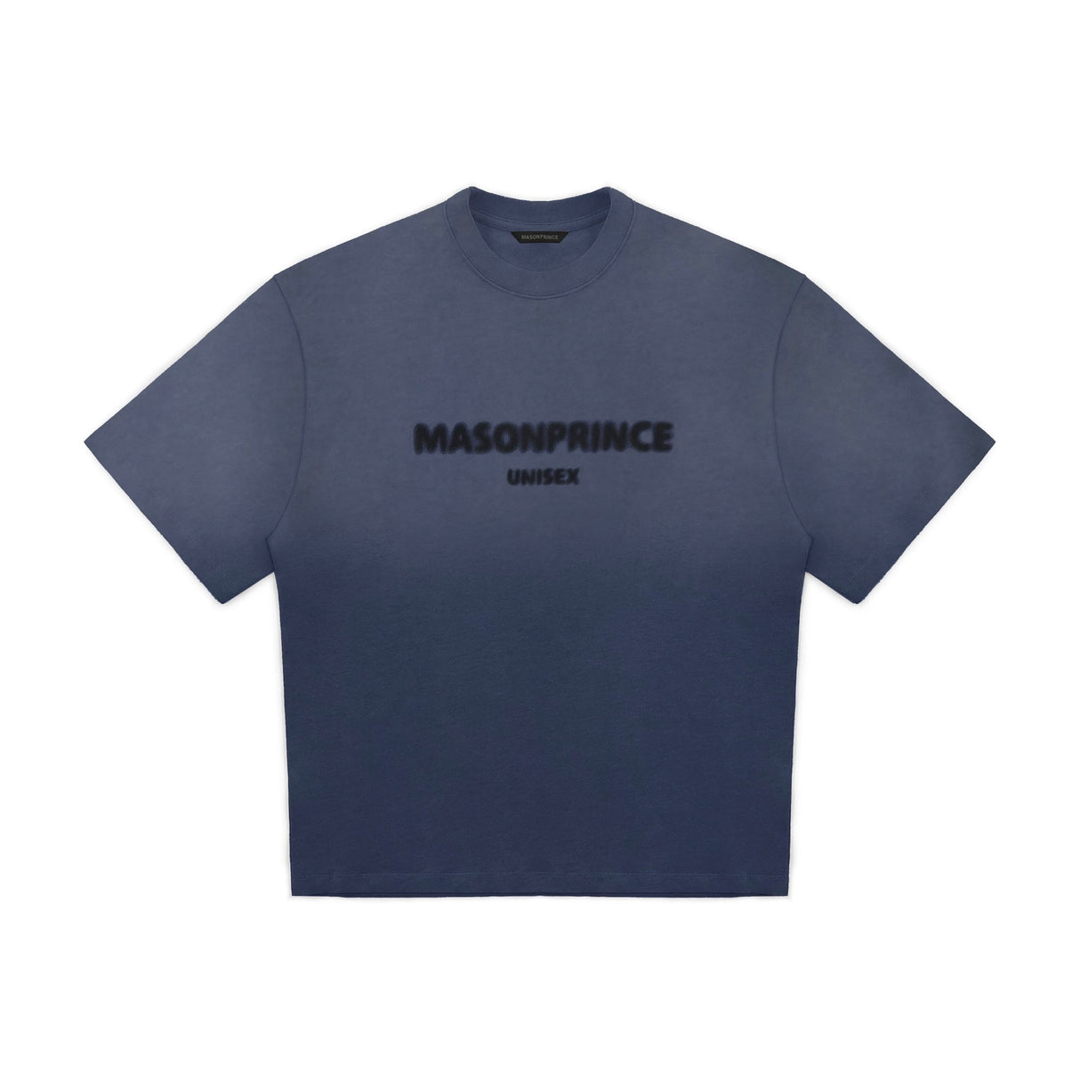 MASONPRINCE Classic Spray Logo Tee Haze Blue MASONPRINCE MASONPRINCE - originalfook singapore