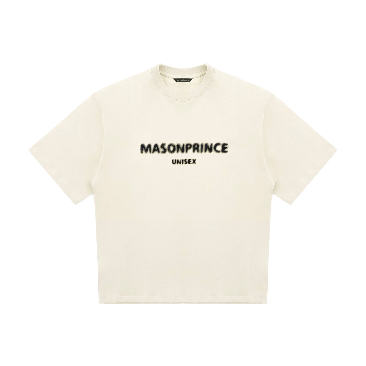 MASONPRINCE Classic Spray Logo Tee Cream MASONPRINCE MASONPRINCE - originalfook singapore