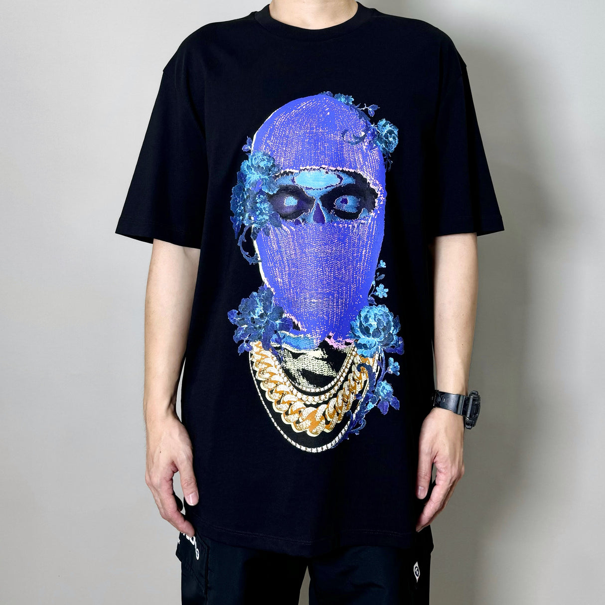 Ih Nom Uh Nit Purple Mask Tee NCS23231 (Made In Italy) IH NOM UH NIT IH NOM UH NIT - originalfook singapore