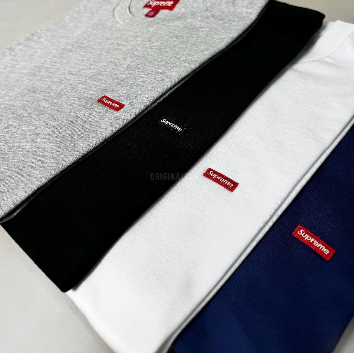 Supreme Small Box Logo Tee White SUPREME SUPREME - originalfook singapore