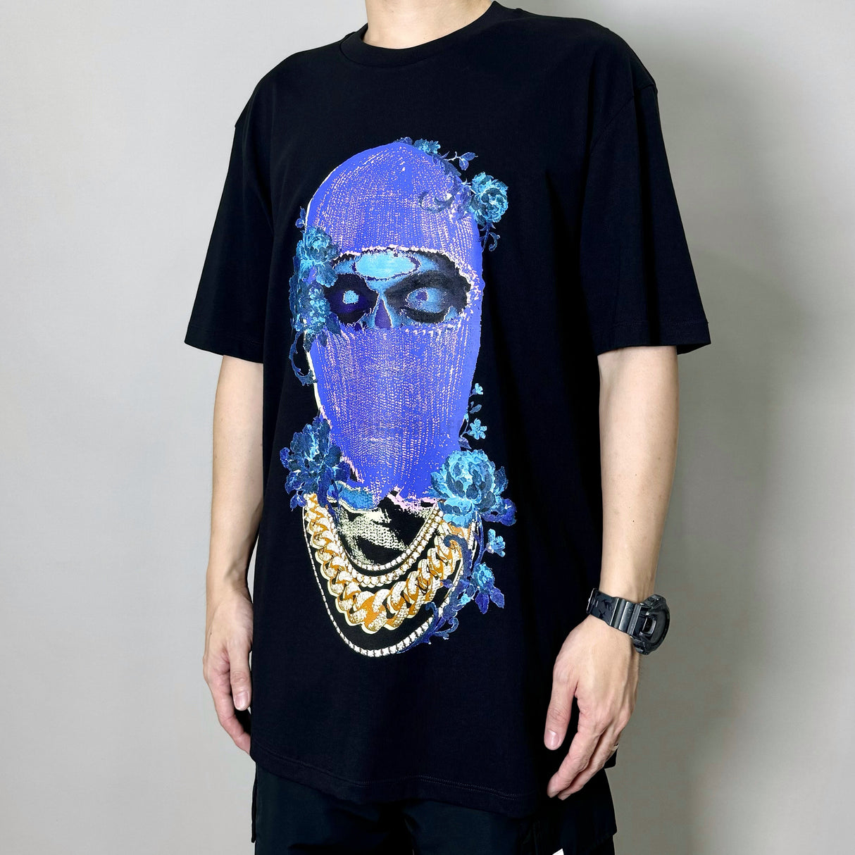 Ih Nom Uh Nit Purple Mask Tee NCS23231 (Made In Italy) IH NOM UH NIT IH NOM UH NIT - originalfook singapore