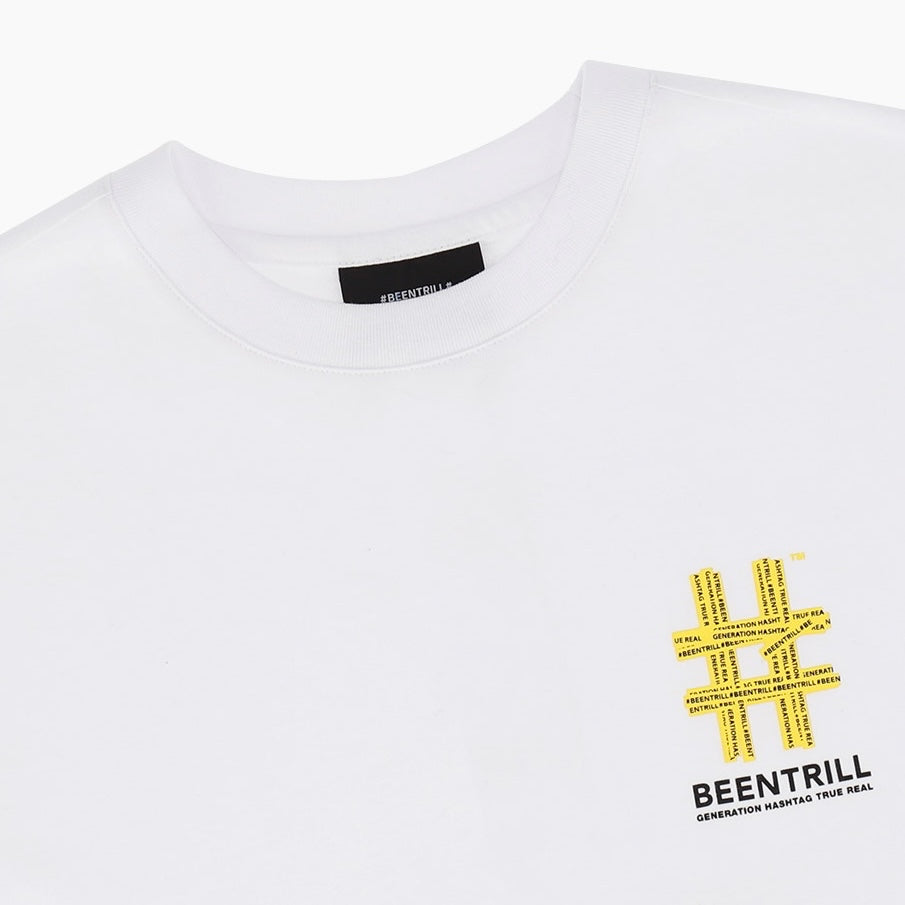 Been Trill Chest Logo Tee White lifework lifework - originalfook singapore