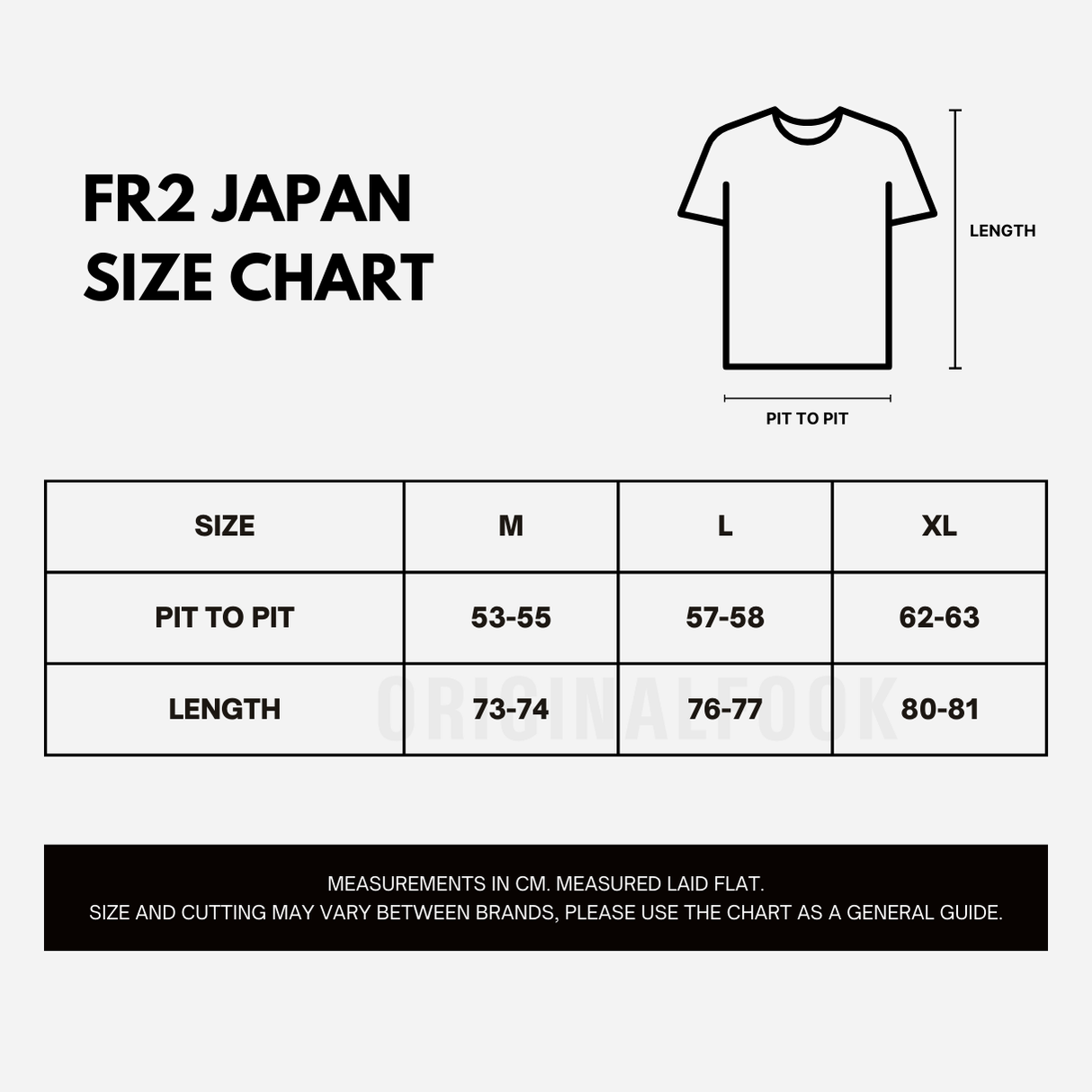 FR2 A&W Rabbit Tee Black (Japan Exclusive) - ORIGINALFOOK