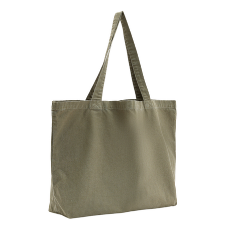 AllSaints Signature Logo Tote Bag Olive ALLSAINTS ALLSAINTS - originalfook singapore