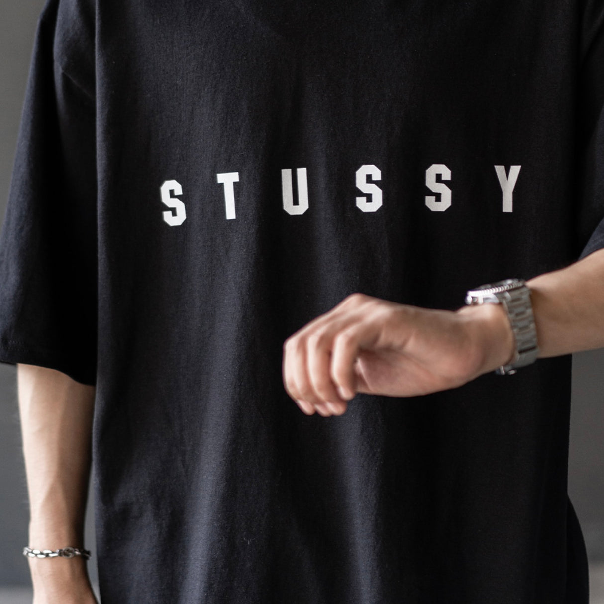 Stussy Lens Tee Black