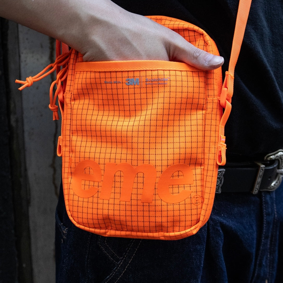 Supreme Reflective Shoulder Bag Orange supreme supreme - originalfook singapore
