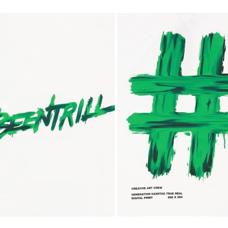 Been Trill Painting Logo Tee White lifework lifework - originalfook singapore