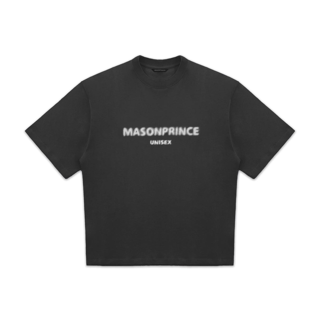 MASONPRINCE Classic Spray Logo Tee Charcoal Grey MASONPRINCE MASONPRINCE - originalfook singapore