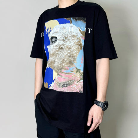 Ih Nom Uh Nit Arch and Mission Mask Tee Black NCS23221 (Made In Italy) IH NOM UH NIT IH NOM UH NIT - originalfook singapore