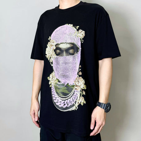 Ih Nom Uh Nit Mask Roses Tee NUS23241 (Made In Italy) IH NOM UH NIT IH NOM UH NIT - originalfook singapore