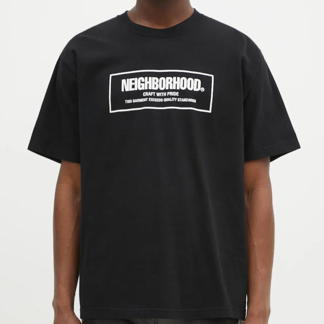 Neighborhood NH-1 SS Black Tee - ORIGINALFOOK
