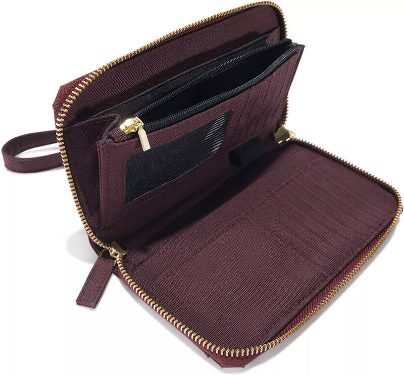 Carhartt Nylon Clutch Wallet Wine (Comes with Metal Tin) CARHARTT CARHARTT - originalfook singapore