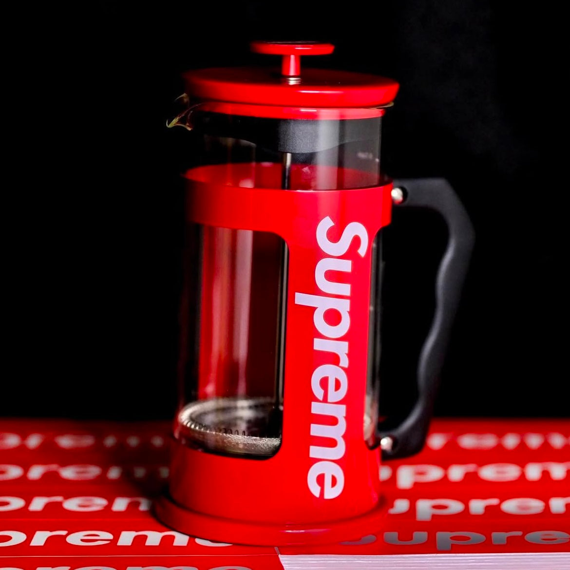 Supreme x Bialetti 8-Cup French Coffee Press (Made in Italy) SUPREME SUPREME - originalfook singapore