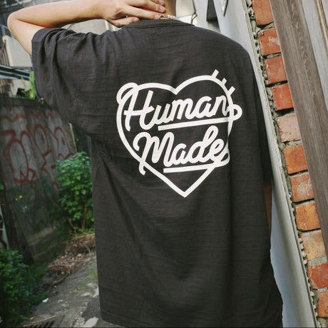 Human Made Heart Pocket Tee Black HUMAN MADE HUMAN MADE - originalfook singapore
