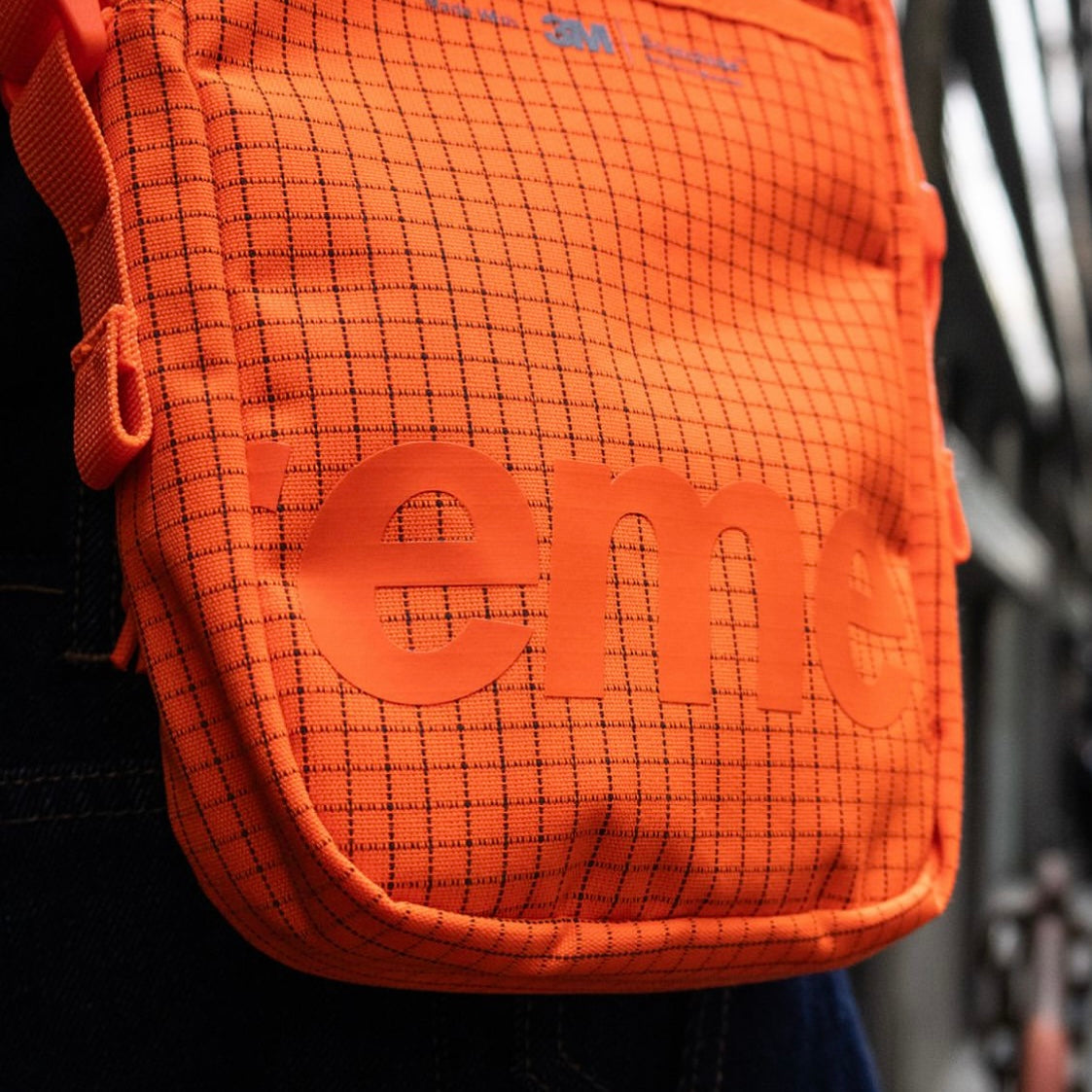 Supreme Reflective Shoulder Bag Orange supreme supreme - originalfook singapore