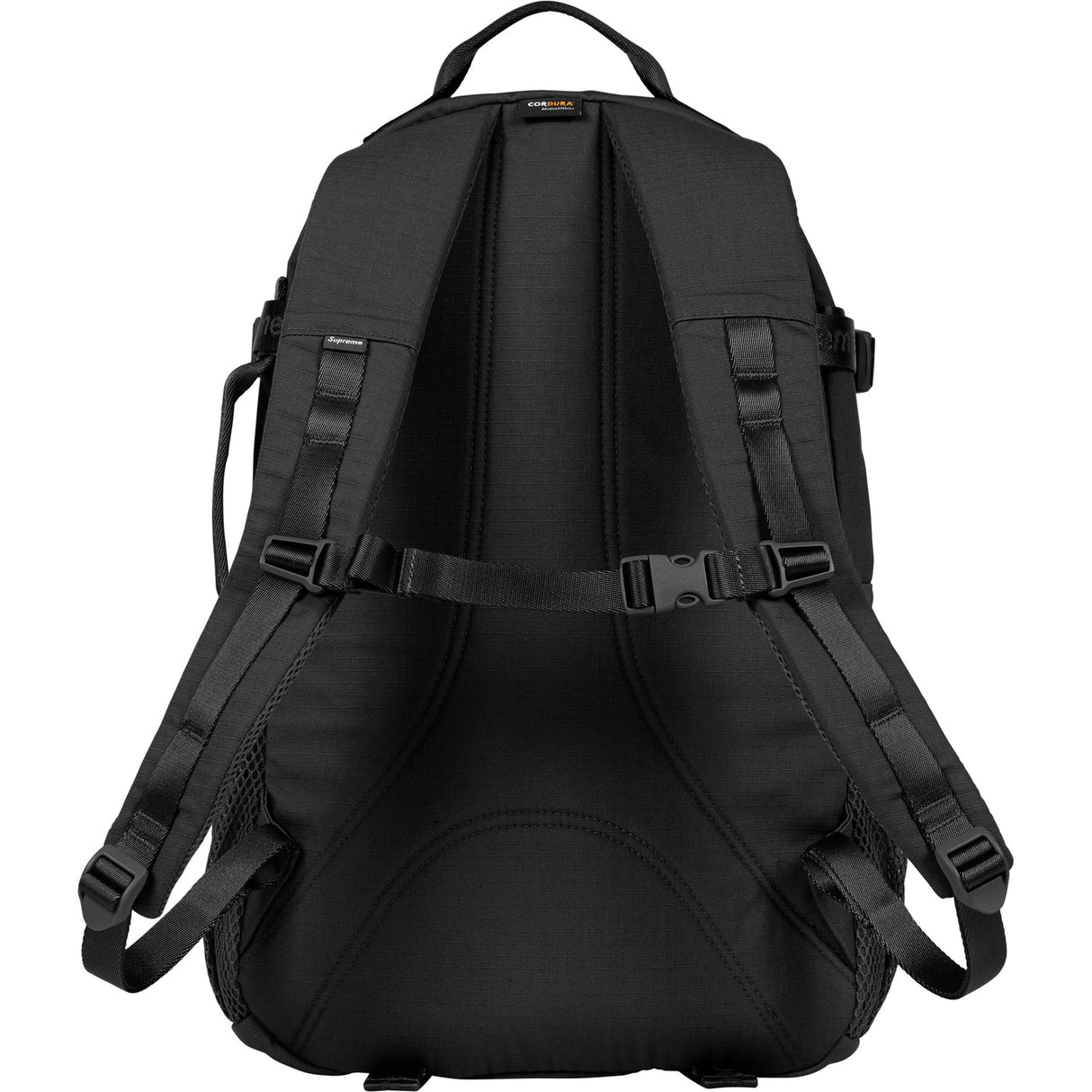 Supreme Logo Backpack Black - ORIGINALFOOK