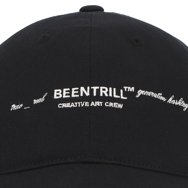 Been Trill Basic Logo Baseball Cap Black ORIGINALFOOK