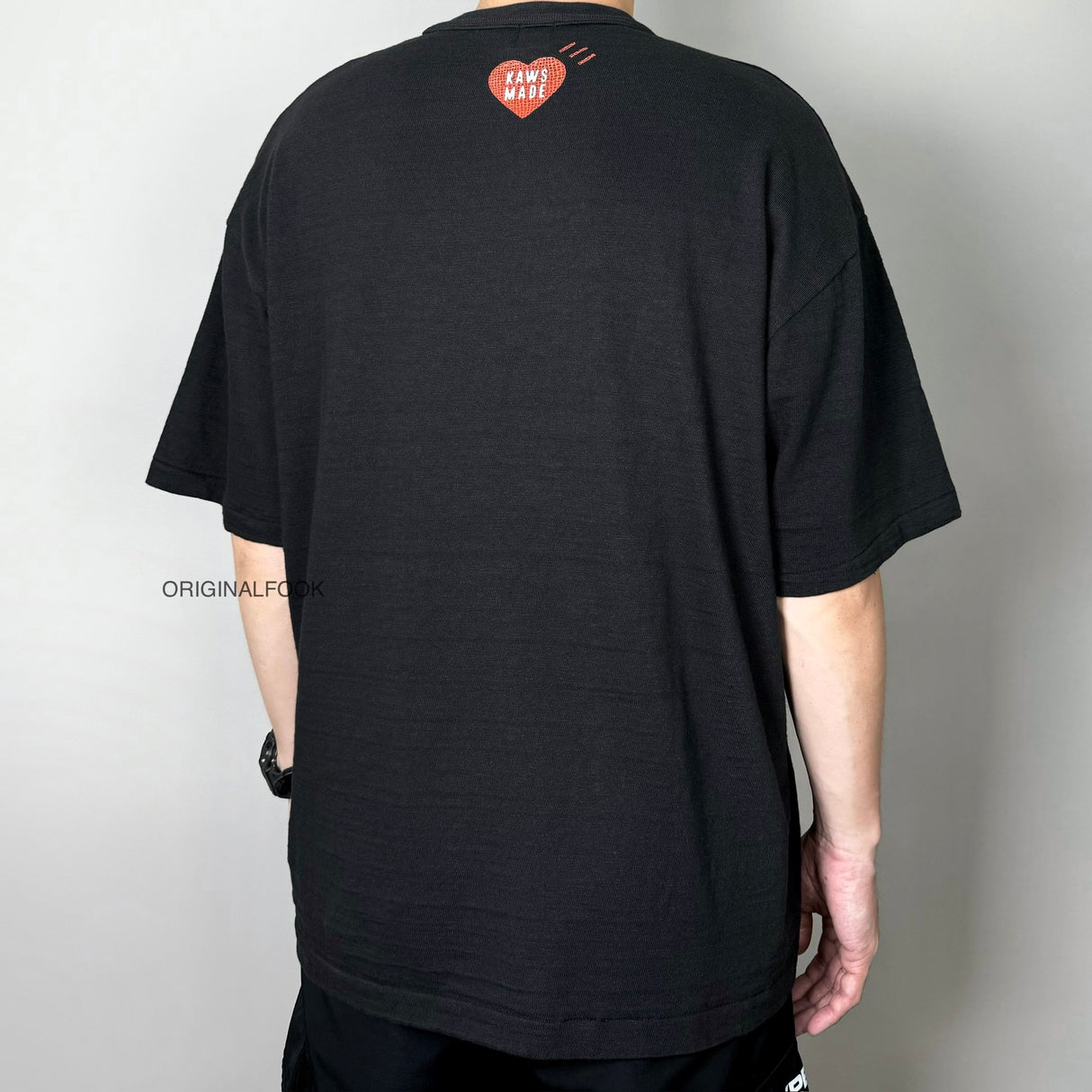 Human Made X KAWS Tee #4 Black HUMAN MADE HUMAN MADE - originalfook singapore