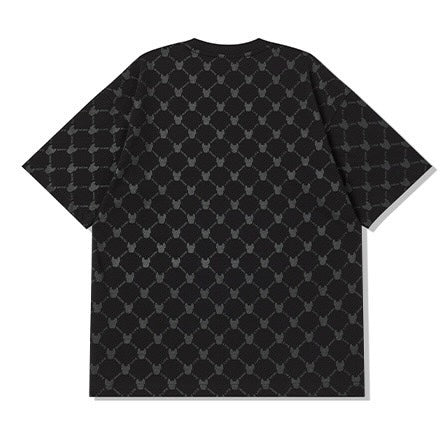 LifeWork Black Monogram Tee Black LIFEWORK LIFEWORK - originalfook singapore