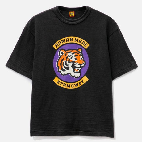 Human Made Front Tiger Tee Black HUMAN MADE HUMAN MADE - originalfook singapore