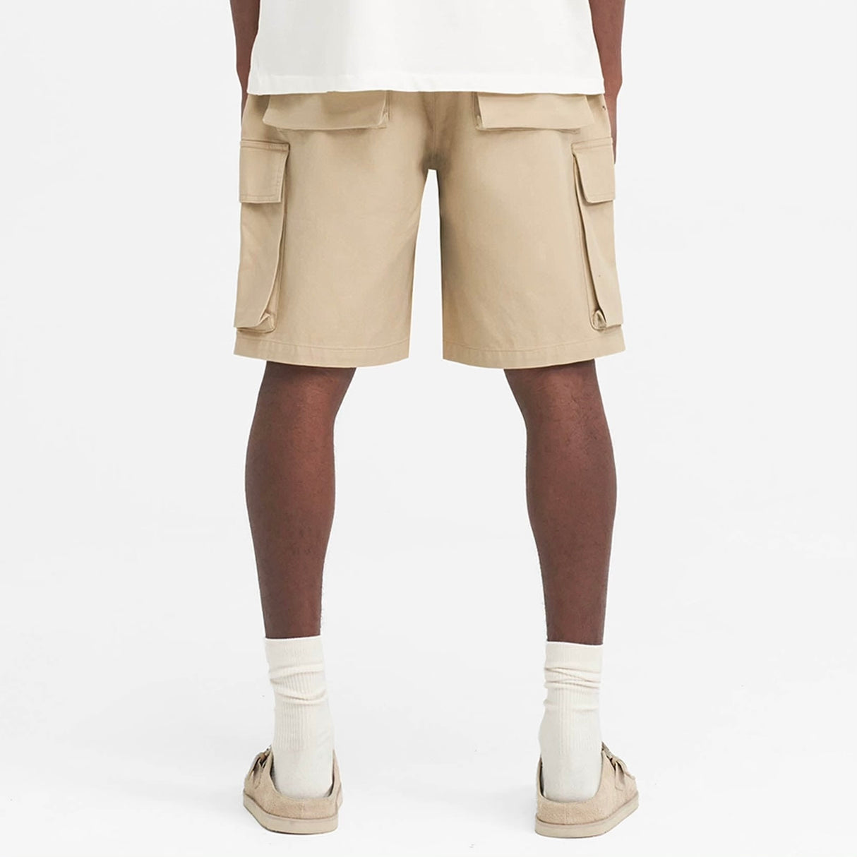 Represent Baggy Cargo Shorts Sandstone REPRESENT REPRESENT - originalfook singapore