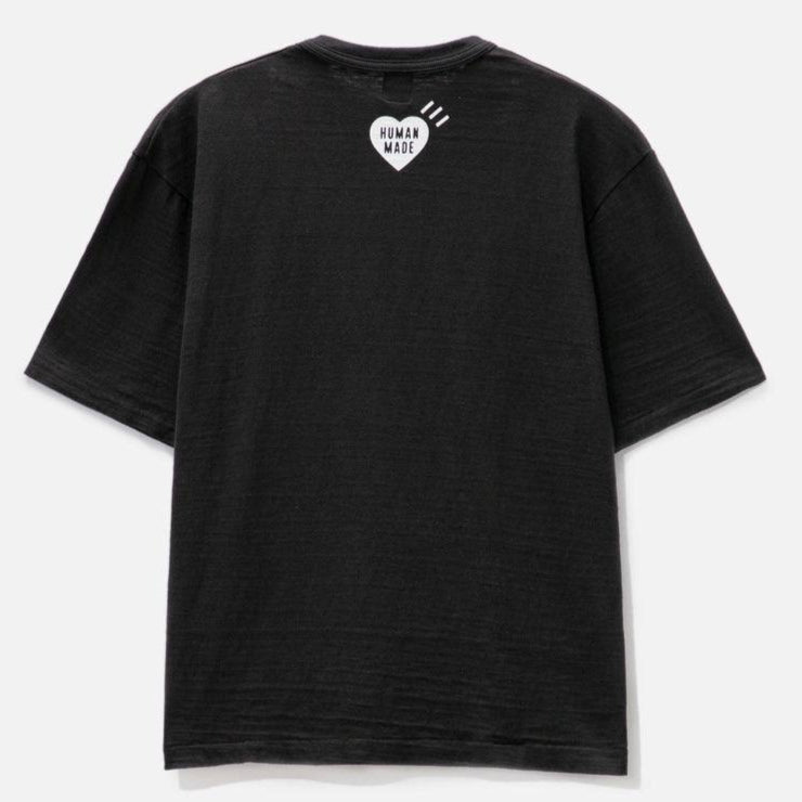 Human Made Front Tiger Tee Black HUMAN MADE HUMAN MADE - originalfook singapore