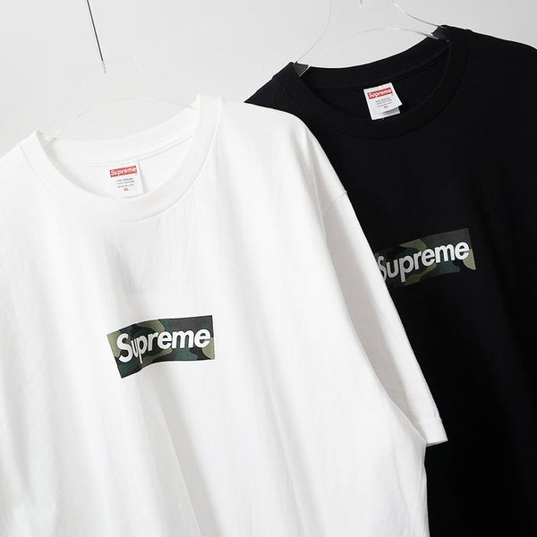 Supreme Camo Box Logo Tee White supreme supreme - originalfook singapore