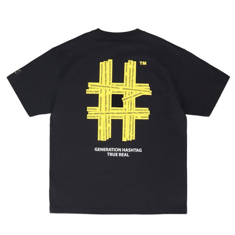 Been Trill Reflective Tape Logo Tee Black