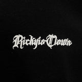 Rickyisclown [RIC] Cursive Gothic Drop Shoulder Tee Black [R7230213E-K8] RICKYISCLOWN RICKYISCLOWN - originalfook singapore