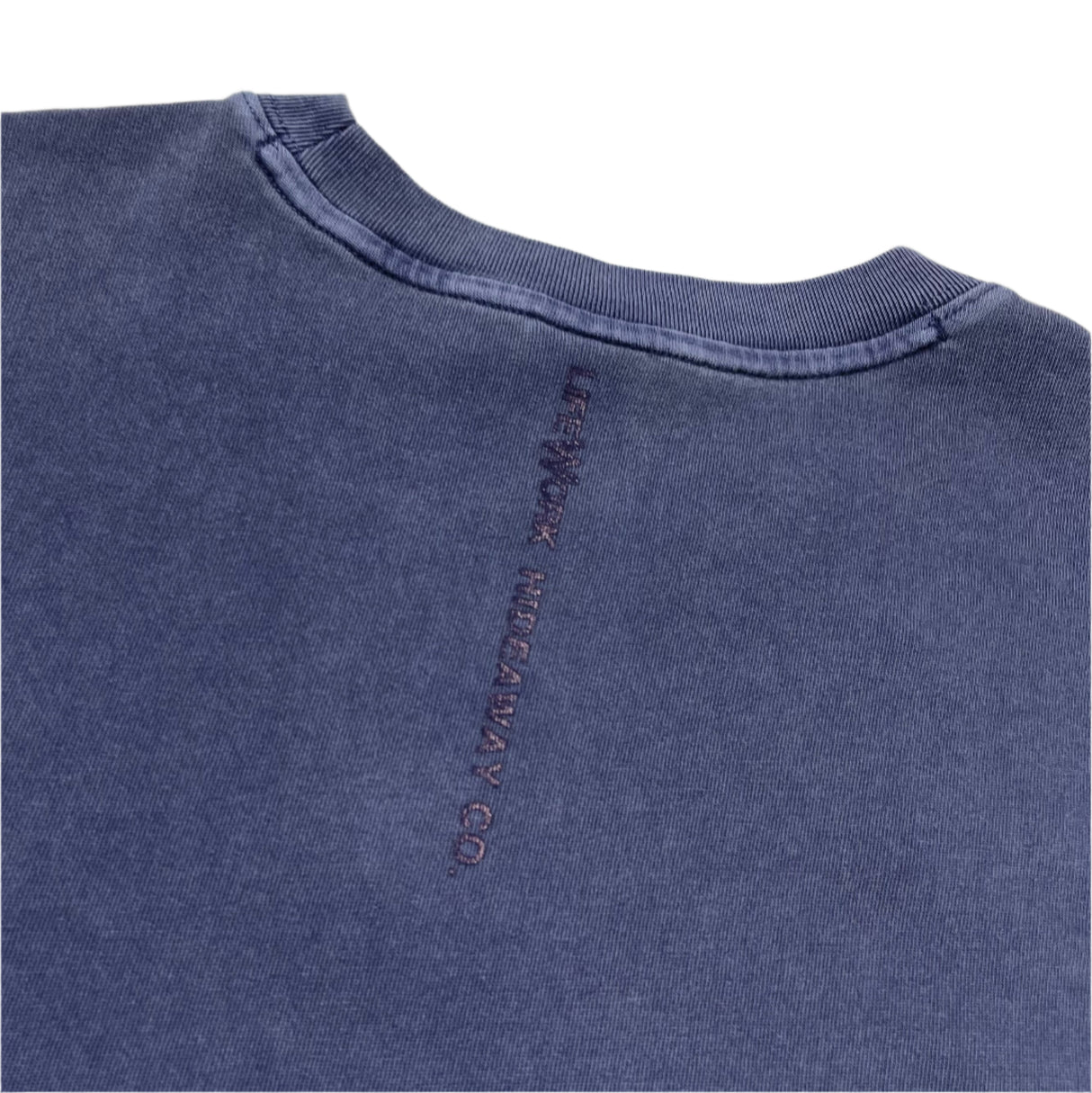 LifeWork Patch Logo Tee Navy - ORIGINALFOOK