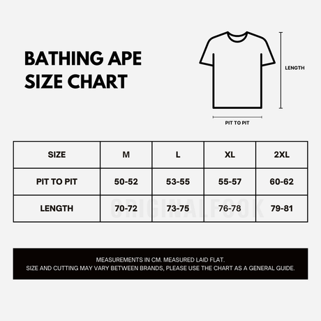 Bathing Ape ABC Camo Busy Works Tee Black BATHING APE BATHING APE - originalfook singapore